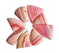 Ravishing Impressions 8 cabochon in rodocrosite naturale da 87 CTW per la creazione di gioielli in pietra preziosa che ti aiuta a trovare l'amore e il perdono dall'Argentina,