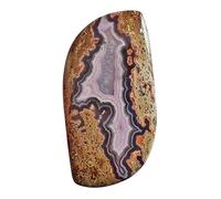 Ravishing Impressions Agata Passione naturale viola 119 CTW, dimensioni: 72 x 36 x 5 mm, creazione di gioielli, pietra preziosa, sviluppa un forte senso di equilibrio e armonia interiore,