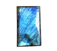 Ravishing Impressions Cabochon rettangolare in labradorite naturale blu fuoco dimensioni 47 x 28 x 8 mm Permette al corpo di produrre buone vibrazioni energetiche per una migliore saggezza,