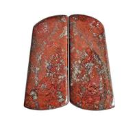 Ravishing Impressions Coppia di cabochon Sonora messicano naturale 77 CTW - Dimensione 42 x 19 x 4 mm - Produzione di gioielli, Gemme, Diaspro Sonora