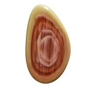 Ravishing Impressions Diaspro reale imperiale naturale da 17 carati, dimensioni cabochon: 30 x 17 x 3,5 mm, pietra messicana, ciondolo e pietra preziosa, aiuta chi lo indossa a risolvere i misteri di