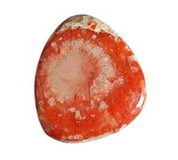 Ravishing Impressions Utah 24 CTW - Cabochon naturale in corno rosso, dimensioni: 28 x 24 x 4 mm, per la creazione di gioielli, pietre preziose, può anche aiutare con la sindrome del canale