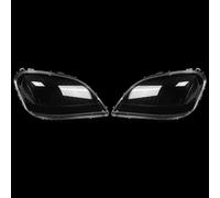 RAVTAKL Accessori Auto Compatibile con Benz per Classe ML per W164 per ML350 500 2005-2008 Faro Sinistro/Destro Copriobiettivo Testa Luce Paralume Trasparente Guscio di Vetro
