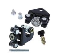 RAVTAKL Auto Rullo Porta Scorrevole Compatibile con MASTER II 1998 1999 2000 2001 2002 2003 2004 2005 2006 2007 Set di rulli cerniere porte scorrevoli destra e sinistra 8200080754