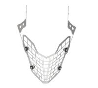 RAVTAKL Headlight Grill Copri Compatibile con CB400X per CB500X 2020 2021 2022 2023 Griglia di Protezione per Faro per Moto(Silver)