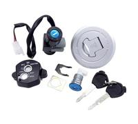 RAVTAKL Interruttore Accensione Compatibile con Cbr150r 2014 2015 2016 per Cbr125rt per Cbr125rs 2012 2013 2014 2015 2016 Interruttore Accensione Motocicletta Set Serrature Tappo Serbatoio