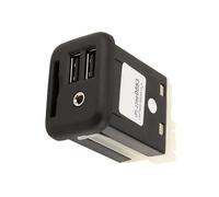 RAVTAKL Presa USB ausiliaria Compatibile Con GMC Per Sierra 2014 2015 Per Yukon Per XL 2015 2016 2017 2018 2019 2020 Interfaccia Ausiliaria Doppio Slot Per Schede USB 22990883