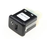 RAVTAKL Presa USB ausiliaria Compatibile Con Jaguar Per XJ13 2010 2011 2012 2013 2014 2015 2016 2017 Adattatore Porta USB AUX Presa Per Lettore Audio Accessori Auto 20870101