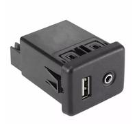 RAVTAKL Presa USB ausiliaria Compatibile Con Opel Per Astra K 2016 2017 2018 2019 2020 2021 2022 2023 2024 Sostituzione Del Connettore Presa USB AUX Per Auto 13599456