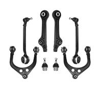RAVTAKL Tirante Braccio Controllo Compatibile con Chrysler per 300 2011 2012-2019 Kit Barra Stabilizzatrice, Giunto Sferico, Braccio di Controllo Superiore E Inferiore della Sospensione Anteriore.
