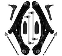 RAVTAKL Tirante Braccio Controllo Compatibile con Dodge per Grand per Caravan 2008 2009 2010 10 Pezzi Tirante di Collegamento Stabilizzatore Braccio Anteriore Inferiore per Auto OEM: K622033 K622034