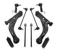RAVTAKL Tirante Braccio Controllo Compatibile con Ford per Escape 2005 2006 2007 2008 2009 Kit Tirante Barra Antirollio Anteriore Inferiore da 10 Pezzi OEM: K80400 K80399 K80296 ES3631 EV424