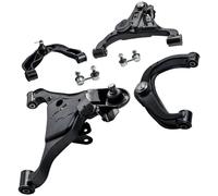 RAVTAKL Tirante Braccio Controllo Compatibile con Nissan per Pathfinder per Xterra per Frontier K621245 K621246 K620372 K620371 Kit di Collegamento Barra Antirollio Anteriore Superiore Inferiore