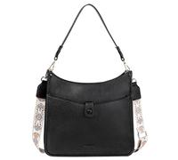 RAVUO Borsa a Tracolla Donna, Vintage Borse Donna in Pu Pelle Elegante Borsa a Spalla Borsa a Mano con 2 Cinturini Regolabili Borsetta Ragazza per Viaggio Lavoro,Nero