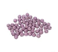 Ravviva il tuo prossimo progetto con una confezione di cento palline da discoteca in argilla polimerica, ognuna misura dieci millimetri di diametro ()