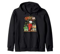 Ravviva la Tua Cucina Chef Pepper & Herbs Design Felpa con Cappuccio