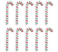 Ravviva le vacanze con il nostro set di 10 decorazioni gonfiabili divertenti e festive (rosso e verde)