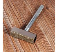 Ravvivatore per mole diamantate elettrolitiche a forma di T, ravvivatore per mole diamantate in metallo, pratico attrezzo per ravvivare le mole per sbavare da 8,5 cm