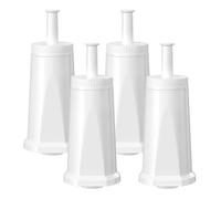 Ravytha 4 Pezzi Filtri Acqua Plastica, Filtro Dell'Acqua, Filtro Acqua da Caffè, Acqua per Macchina da Caffè, Cartucce a Carbone Attivo Addolcitore per Breville Sage 875/878/880/920/980/990(Bianco)