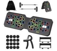 Ravytha Push Up Board, Tavola per Flessioni, Attrezzo per Addominali, Maniglie per Flessioni, Multifunzione Casa Pedana per Esercizi, Attrezzi Palestra, Tavola per Piegamenti, Attrezzatura Fitness