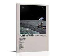 Raw Alejandro Playa Saturno Dipinti decorativi impermeabili e antimacchia Poster ad alta definizione adatti per molteplici scenari in soggiorno, camera da letto e ufficio, stile cornice, 60 x 90 cm
