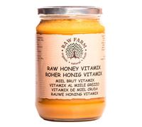 Raw Farm Miele 900g con Propoli Polline Gelée Royale Cera d’Api 100% Naturale