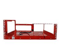 RAW HARDWARE R-CASE 1 RAL ATX 4U Custodia aperta AIR, custodia per rack da 19 pollici, ATX, archiviazione
