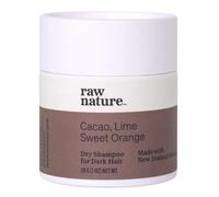 Raw Nature Dry Shampoo For Dark Hair, Shampoo secco per capelli scuri, 28 g