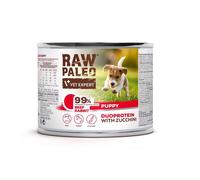 RAW PALEO Beef Rabbit Puppy 200g cibo umido per cuccioli con manzo e coniglio