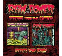 RAW POWER - SCREAMS FROM THE GUTTER / AFTER YOUR BRAIN - CD - K72z