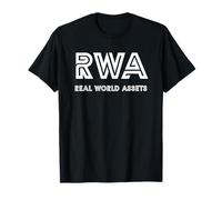 Raw Shirt Real Crypto World Token Assets Build Tokenize Maglietta