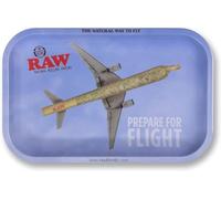 RAW Small Flying Metal Rolling Tray-27,5 x 17,5 cm, blu, M