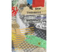 Raw Thoughts No Backspace: Blank Lined Journal with Funny Reflective Quotes for Self Reflection, Unfiltered Thoughts, and Honest Writing