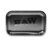 RAW Vassoio per rollare in metallo nero Medium