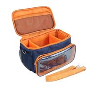 Raweao Borsa per Tonies Stoccaggio, Borsa da Trasporto per Toniebox Starter Set e Figure, Portatile Grande Capacità Custodia da Viaggio per Toniebox Starter Set e Accessori(Blu Marino)