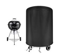 Raweao Copertura BBQ per Weber 57cm, Copri Griglia per Weber 57cm, Telo Copri Barbecue Esterno, Oxford 500D Impermeabile Rotondo(Φ71x68cm)