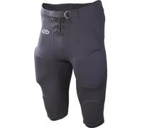 Rawlings Adult Game/Practice Football Pants, Graphite, 3X Large