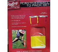 Rawlings Flag Football 10 Pack Set Yellow & Red