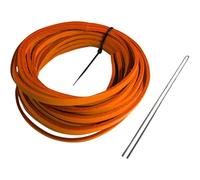 Rawlings Glove RE Pack | Baseball/Softball | 4 PCS. Standard 3/16" X 72" Lace with Lacing Tool | Multiple Colors, (Arancione) Unisex, Taglia Unica