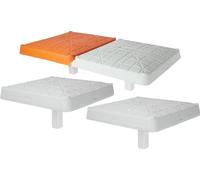 Rawlings | Hollywood Impact Base Set | Softball | Include 15,2 cm Stanchions | Il Set Include 1 Doppia Prima Base e 2 basi Impact