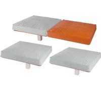 Rawlings | Hollywood Impact KWIK Release Base Set | Softball | Livello di resistenza - Gioventù | Regola Little League 1.06 Compliant | Il set include 1 doppia prima base e 2 basi giovanili KWIK