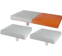 Rawlings | Hollywood Impact KWIK Release Base Set | Softball | Livello di resistenza - Varsity | Conforme alle regole della Little League 1.06 | Il set include 1 doppia prima base e 2 basi Varsity