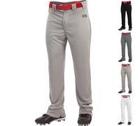 Rawlings Launch Series Pantaloni da Baseball da Uomo, Lunghezza Intera, vestibilità Semi-Rilassata, Taglie per Adulti, Tinta Unita, opzioni Multiple