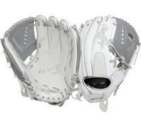 Rawlings Liberty Advanced Fastpitch Softball Glove | Sizes 11.75"-13.25" | Multiple Styles, Guanti Donna, Speedshell Bianco/Bianco | Pizzato Monopezzo Web, 12" | Utility
