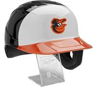 Rawlings MLBMR-Bal, Casco da Baseball Uomo, Arancione/Nero, Adulto