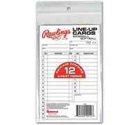 Rawlings | Pacchetto di Ricarica per schede Lineup SYSTEM-17 | Baseball/Softball | Carte di Formazione in Quattro Parti