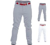 Rawlings - Pantaloni da Baseball da Uomo, Uomo, PRO150-BG-89, Blu Grigio, M