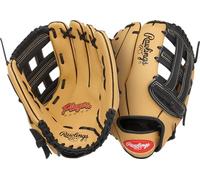 Rawlings Players Series T-Ball & Youth Baseball Glove | Sizes 9"-11.5", Guanti Serie del Giocatore Ragazzo, Cammello/Nero