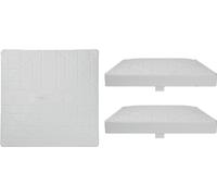 Rawlings | PRO Base Set | Baseball/Softball | Include 10,2 cm Stanchion | Set di 3 basi