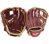 Rawlings S1150is-3/0, Sandlot Series Guanto in Pelle, Regolare, PRO, Retro Convenzionale, 29,9 cm Unisex, 11.5"-I Web-Borgogna